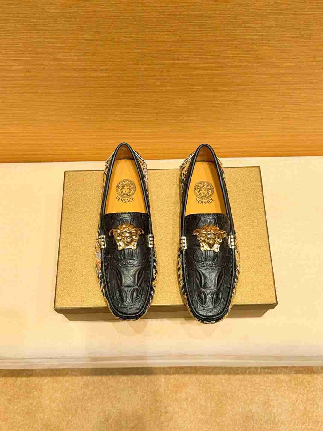 Versace Leather Sneakers 1617220